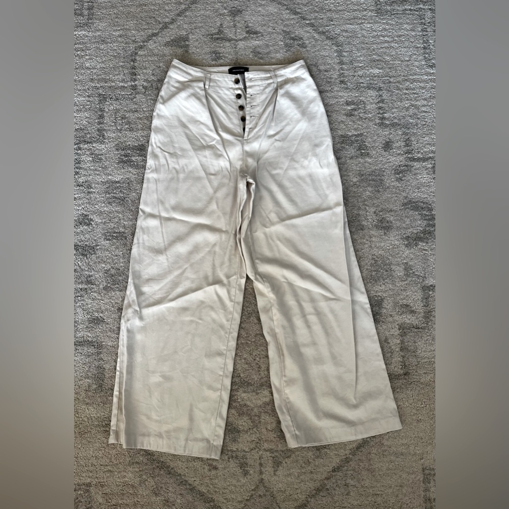 Button Front Trousers